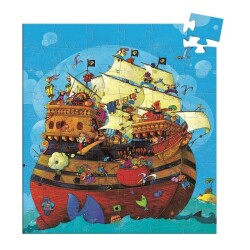 54 Parça Puzzle Barbarossanın Gemisi - Djeco