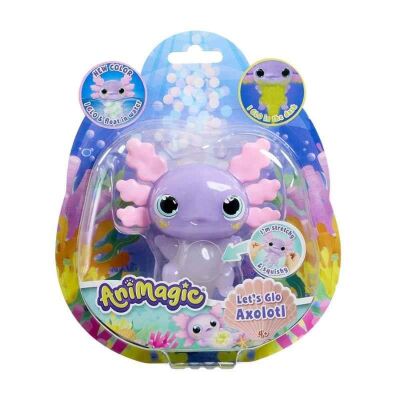 Animagic Işıldayan Axolotl Mor - 1