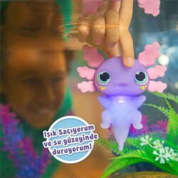 Animagic Işıldayan Axolotl Mor - 3