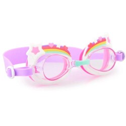 Aqua2ude Kız Çocuk Yüzücü Gözlüğü Mini Rainbow Blue - Aqua2ude