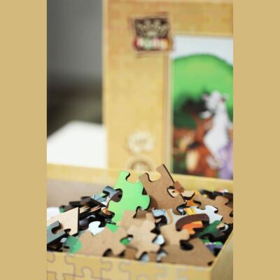 Art Kids Romantik İnek 25 Parça Ahşap Puzzle - 2