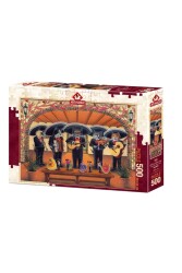 Art Puzzle Flamenko Miyav Ekibi 500 Parça Puzzle - Art Puzzle