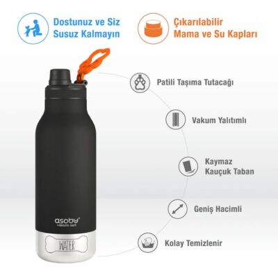 Asobu Barky Bottle - Pastel Pink - 4