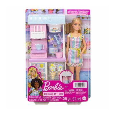 Barbie Dondurma Dükkanı Oyun Seti - 1