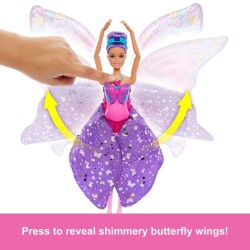 Barbie Kelebek Dansçı Bebek HXJ10 - 4