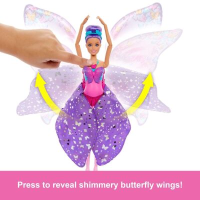 Barbie Kelebek Dansçı Bebek HXJ10 - 4