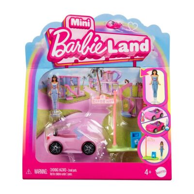 Barbie Mini Barbieland Araba - 1
