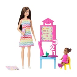 Barbie Öğretmen Oyun Seti JCR71-JCR76 - Mattel