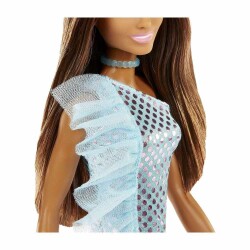 Barbie Pırıltılı Bebek Mavi Puantiyeli - 2