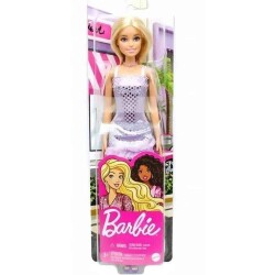 Barbie Pırıltılı Bebek Mor Puantiyeli - 2