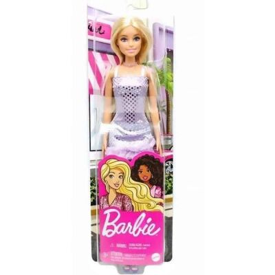 Barbie Pırıltılı Bebek Mor Puantiyeli - 2