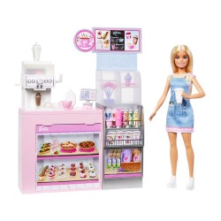 Barbie'nin Kahve Dükkanı Oyun Seti HXN94 - Mattel