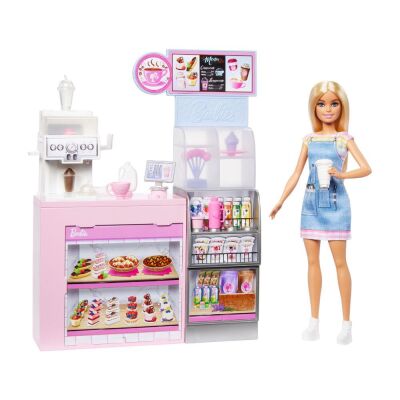 Barbie'nin Kahve Dükkanı Oyun Seti HXN94 - 1