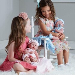 Berenguer Gerçekçi Yenidoğan Oyuncak Kız Bebek 38 cm ve Örme Battaniye - 3