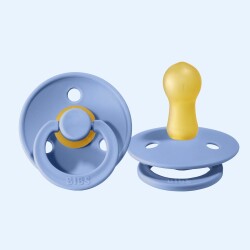 Bibs Doğal Kauçuk Emzik Açık Mavi 0-6 Ay - Bibs