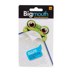 Bigmouth Bookmark Frog - Kocaağız Kitap Ayracı Kurbağa - Thinking Gifts