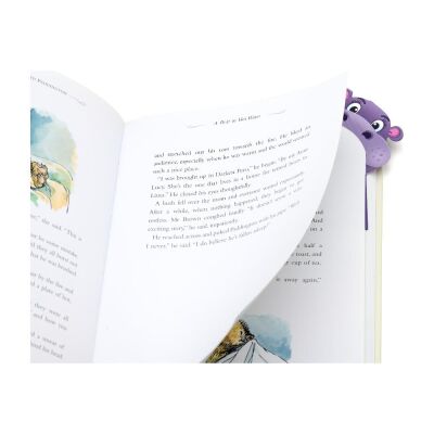 Bigmouth Bookmark Hippo - Kocaağız Kitap Ayracı Hippo - 3