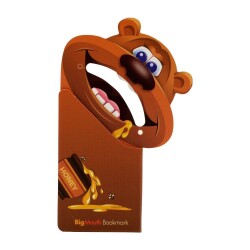 Bigmouth Bookmark Honey Bear - Kocaağız Kitap Ayracı Ayı - 2
