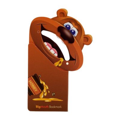Bigmouth Bookmark Honey Bear - Kocaağız Kitap Ayracı Ayı - 2