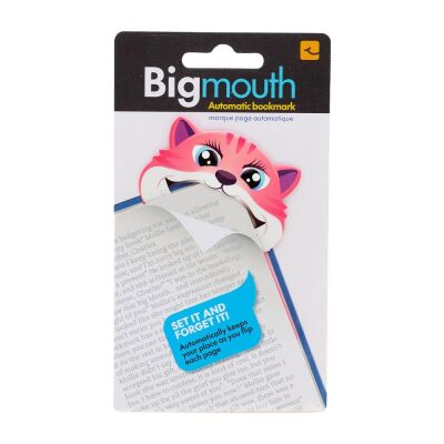 Bigmouth Bookmark Kıtty - Kocaağız Kitap Ayracı Kedi - 1