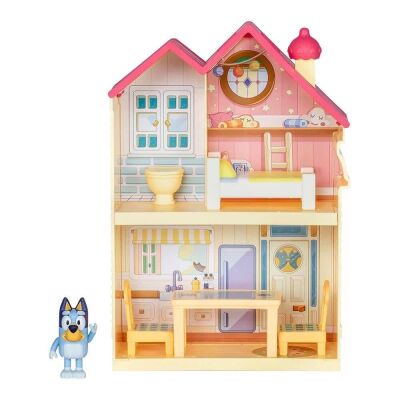 Bluey Mini Ev ve Figür Oyun Seti - 1