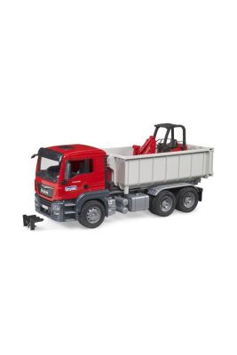 Bruder Man Tgs Damperli Kamyon & Schaffer Yükleyici - 7