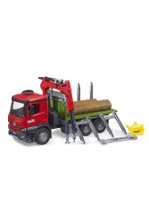 Bruder Mb Arocs Kütük Taşıyıcı Kamyon - 7