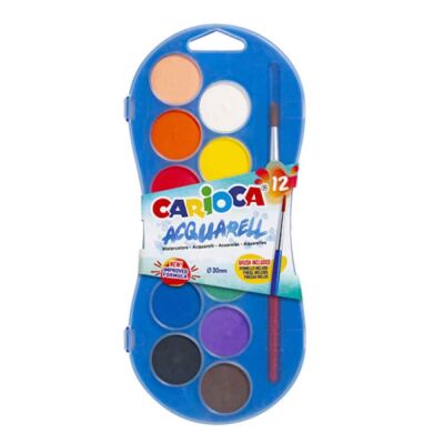 Carioca Sulu Boya 30 Mm 12li Yeni - 1