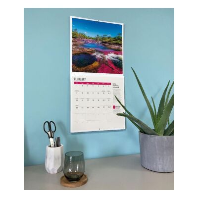 Carousel Calendars Amazing Planet 2027 Aylık Duvar Takvimi - 6