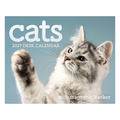 Carousel Calendars Cats Kediler 2027 Mini Günlük Masa Takvimi - 1