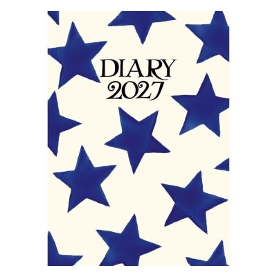 Carousel Calendars Emma Bridgewater Blue Star A6 2027 Haftalık Ajanda - 1