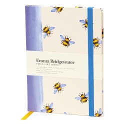 Carousel Calendars Emma Bridgewater Bumblebee Arılı A5 Çizgili Sert Kapak Defter - Carousel Calendars