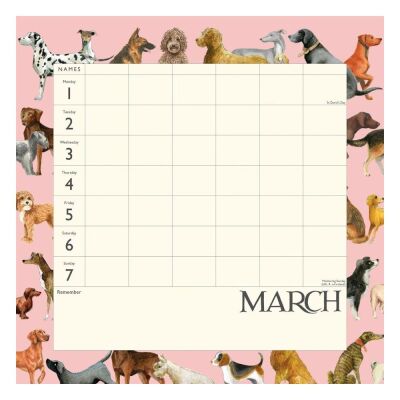 Carousel Calendars Emma Bridgewater Dates, Dinners & Dog Walks 2027 Haftalık Aile Planlayıcısı - 2