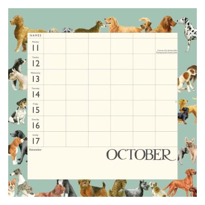 Carousel Calendars Emma Bridgewater Dates, Dinners & Dog Walks 2027 Haftalık Aile Planlayıcısı - 5