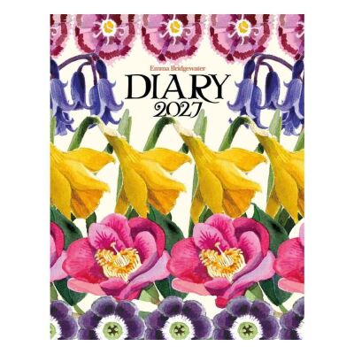 Carousel Calendars Emma Bridgewater Flowers Deluxe 2027 Sert Kapak Haftalık Ajanda - 1