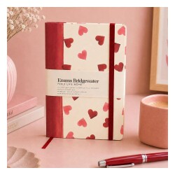 Carousel Calendars Emma Bridgewater Pink Hearts A5 Çizgili Sert Kapak Defter - 2