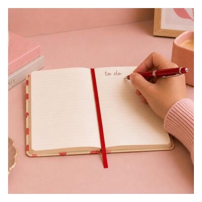 Carousel Calendars Emma Bridgewater Pink Hearts A5 Çizgili Sert Kapak Defter - 7