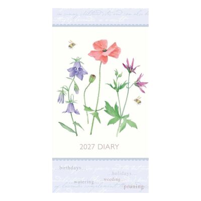Carousel Calendars Garden Days 2027 Slim Haftalık Ajanda - 1