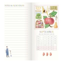 Carousel Calendars Garden Days 2027 Slim Haftalık Ajanda - 2