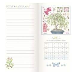 Carousel Calendars Garden Days 2027 Slim Haftalık Ajanda - 4