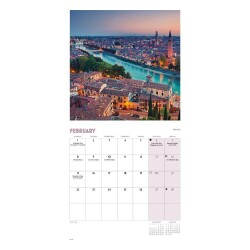 Carousel Calendars Italy İtalya 2027 Mini Duvar Takvimi - 2