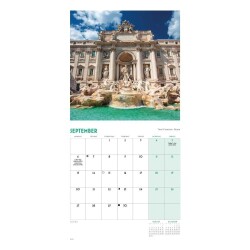Carousel Calendars Italy İtalya 2027 Mini Duvar Takvimi - 4
