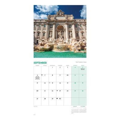 Carousel Calendars Italy İtalya 2027 Mini Duvar Takvimi - 4