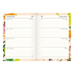 Carousel Calendars National Trust Illustrated A6 2027 Haftalık Ajanda - 4