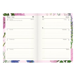Carousel Calendars National Trust Illustrated A6 2027 Haftalık Ajanda - 5