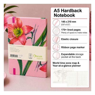 Carousel Calendars New York Botanical Garden A5 Çizgili Sert Kapak Defter - 8