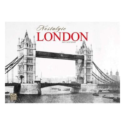Carousel Calendars Nostalgic London A4 2027 Aylık Duvar Takvimi - 1