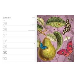 Carousel Calendars Royal Botanic Gardens Kew Deluxe 2027 Sert Kapak Haftalık Ajanda - 4
