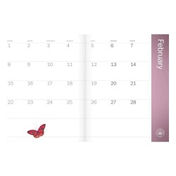 Carousel Calendars Royal Botanic Gardens Kew Deluxe 2027 Sert Kapak Haftalık Ajanda - 5