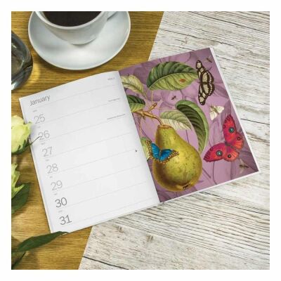 Carousel Calendars Royal Botanic Gardens Kew Deluxe 2027 Sert Kapak Haftalık Ajanda - 6